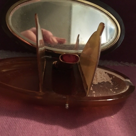 Vtg Art Deco 14K Gold Platinum Diamond Minaudiere - Picture 4 of 6